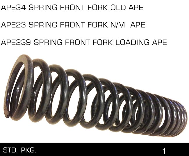 APE239 -APE23-APE34 SPRING FRONT FORK OLD APE.